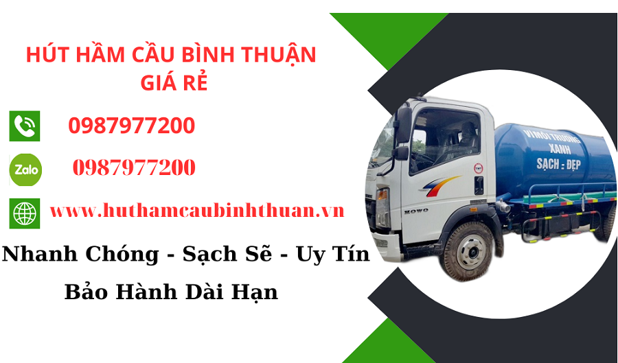 Dịch Vụ Hút Hầm Cầu Tại Bình Thuận